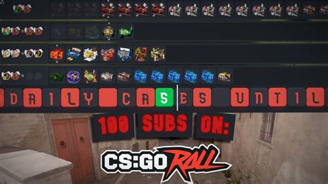 THE LUCKIEST CASE BATTLE WIN EVER!! (csgoroll) .